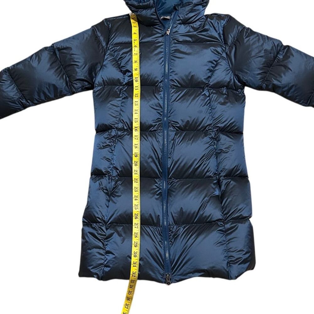 Eddie Bauer Women's 550 Down Hooded Puffer Jacket Blue Size S - Picture 12 of 12